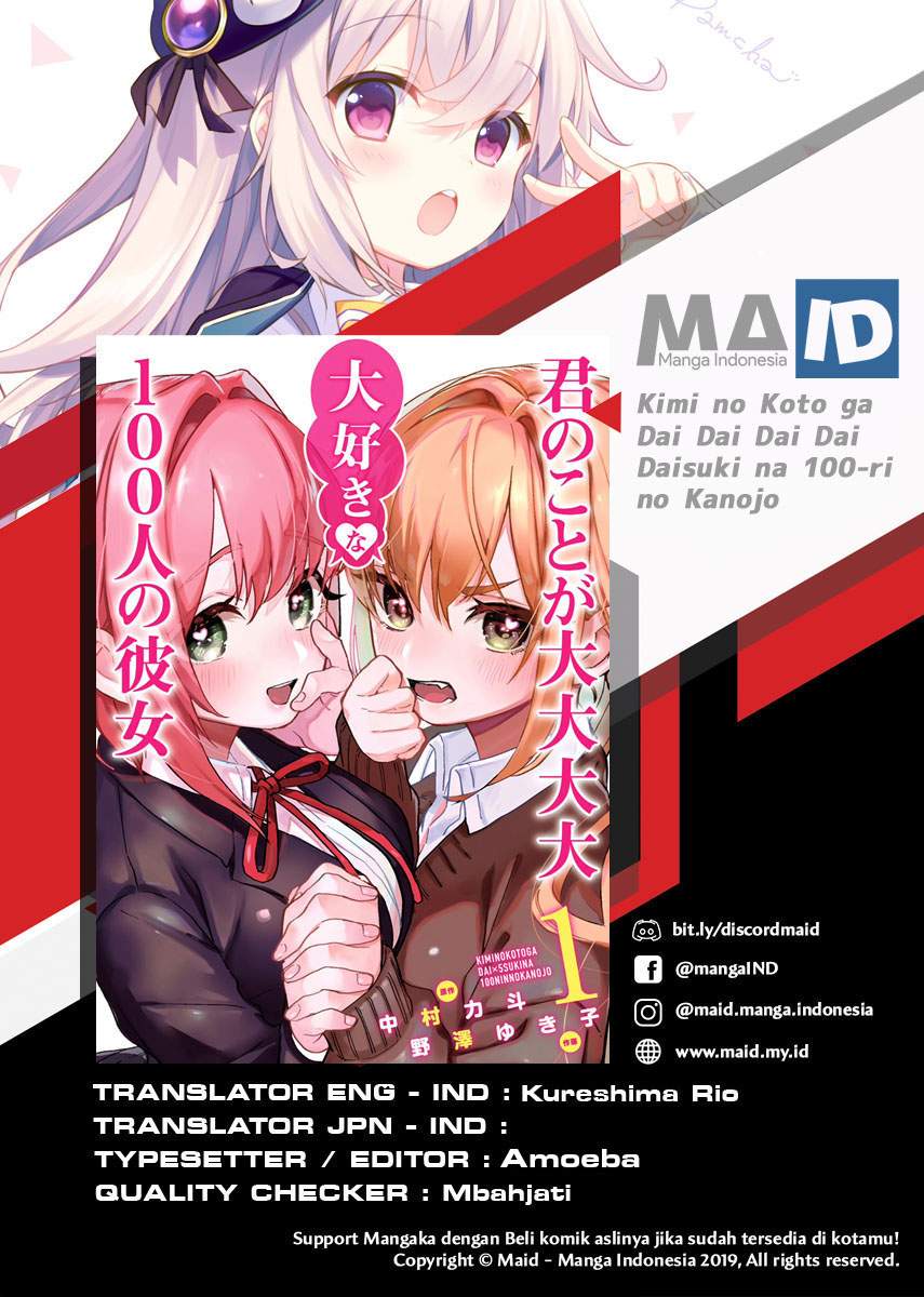 Kimi No Koto Ga Dai Dai Dai Dai Daisuki Na 100 Ri No Kanojo Chapter 27 Halaman 2