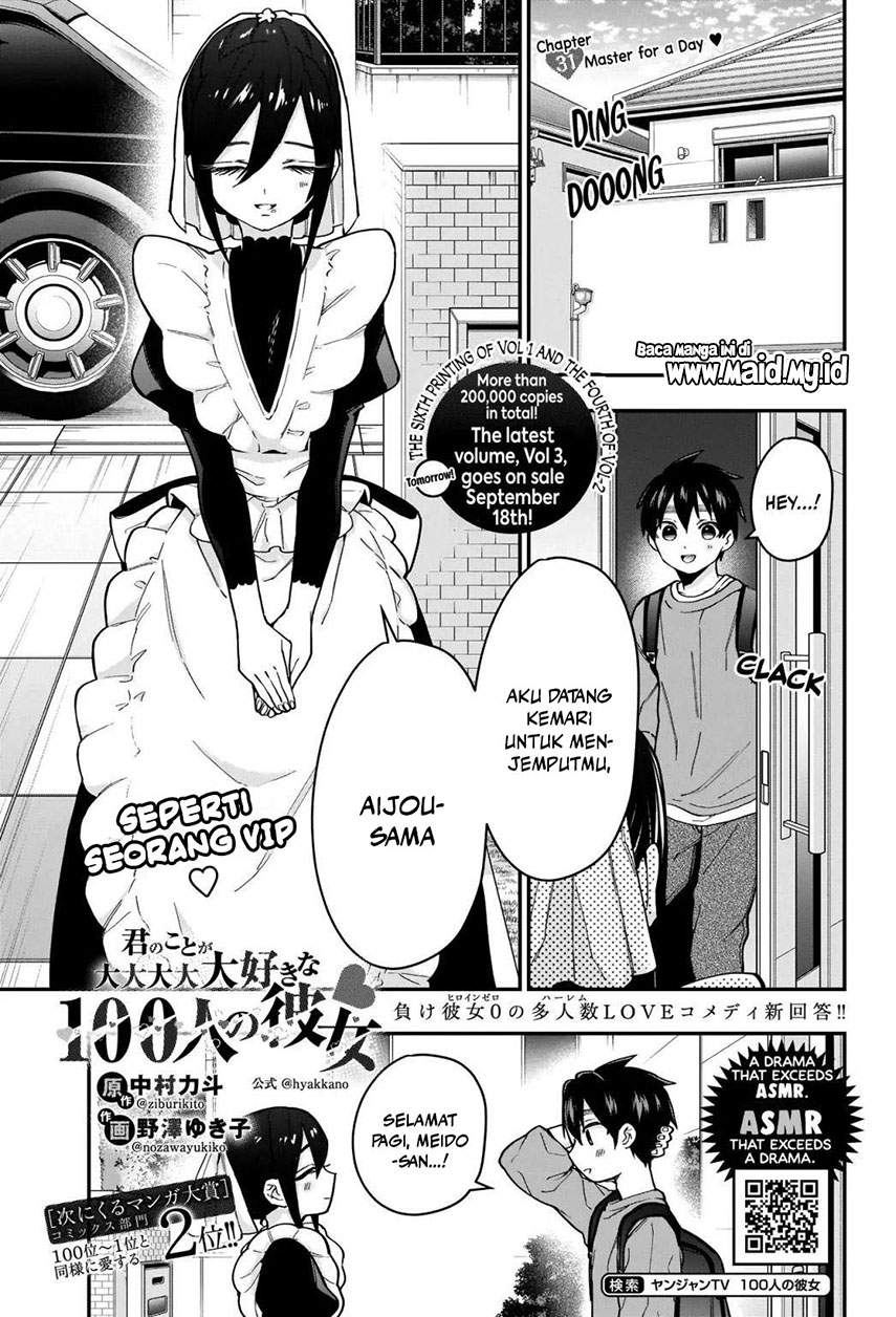 Kimi No Koto Ga Dai Dai Dai Dai Daisuki Na 100 Ri No Kanojo Chapter 31 Halaman 3
