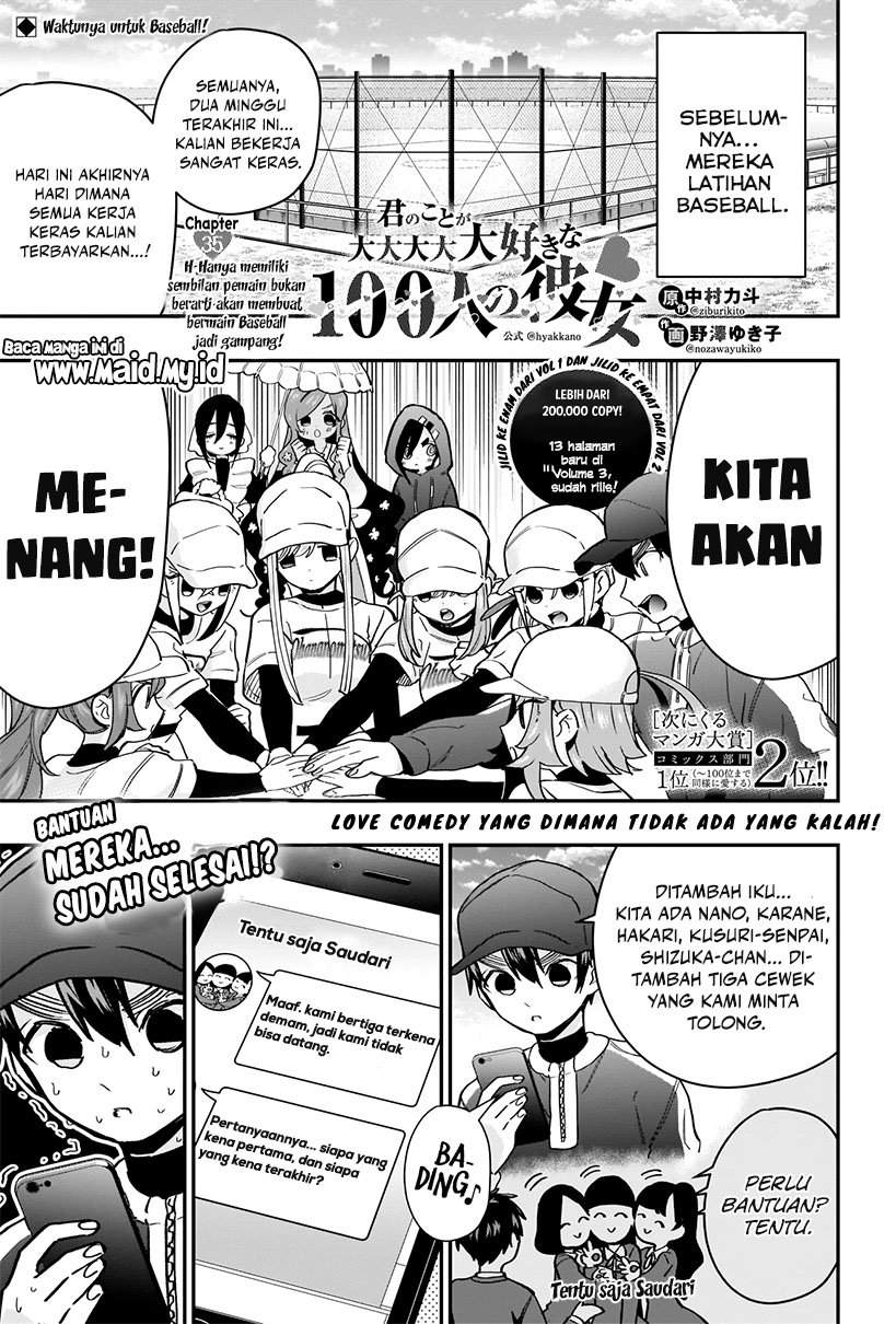 Kimi No Koto Ga Dai Dai Dai Dai Daisuki Na 100 Ri No Kanojo Chapter 35 Halaman 2