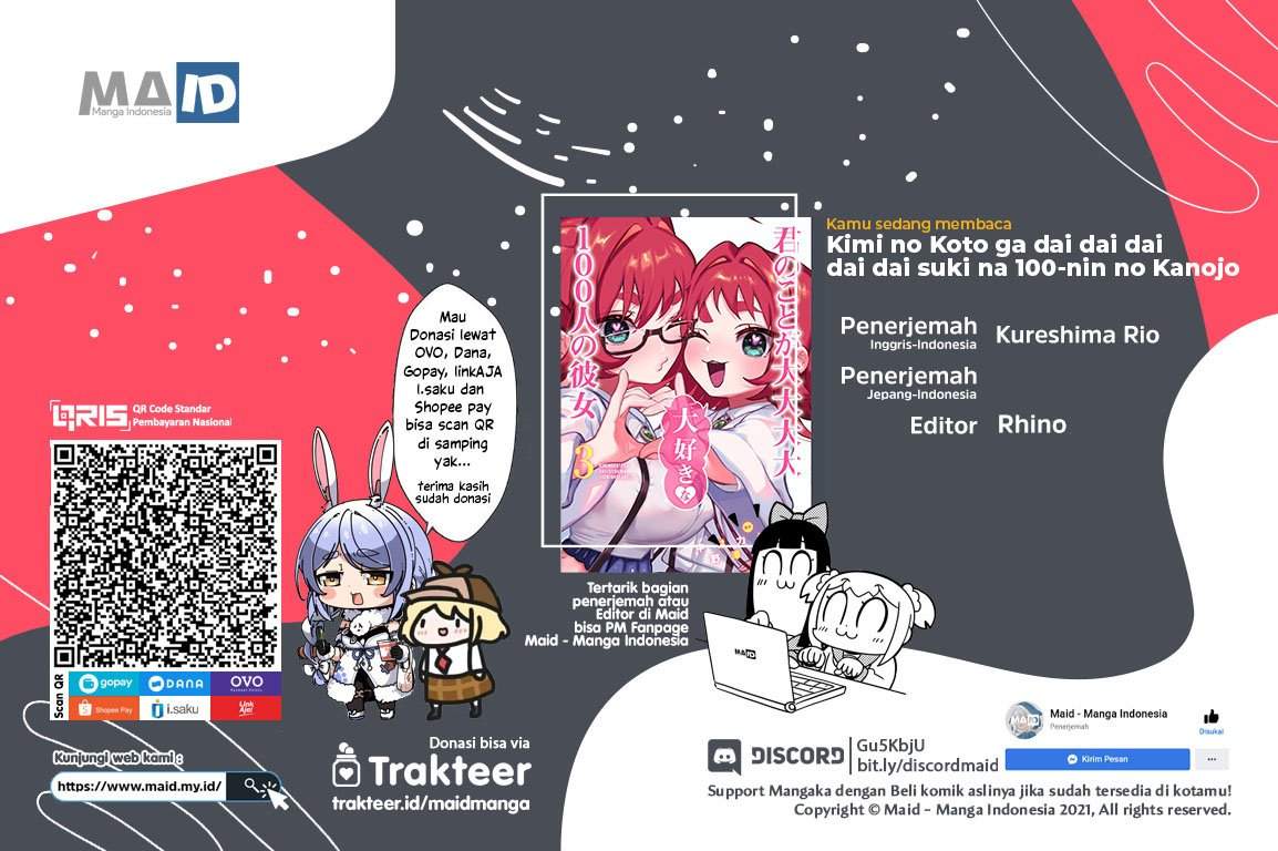 Kimi No Koto Ga Dai Dai Dai Dai Daisuki Na 100 Ri No Kanojo Chapter 37 Halaman 1