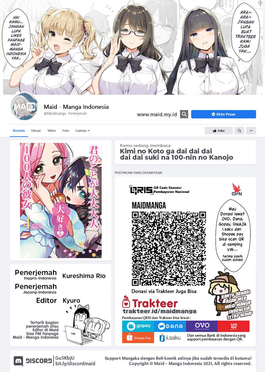 Kimi No Koto Ga Dai Dai Dai Dai Daisuki Na 100 Ri No Kanojo Chapter 50 Halaman 2