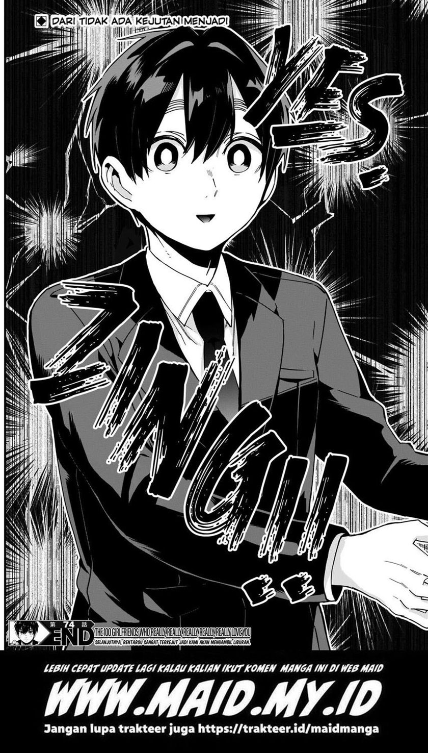 Kimi No Koto Ga Dai Dai Dai Dai Daisuki Na 100 Ri No Kanojo Chapter 74 Halaman 22