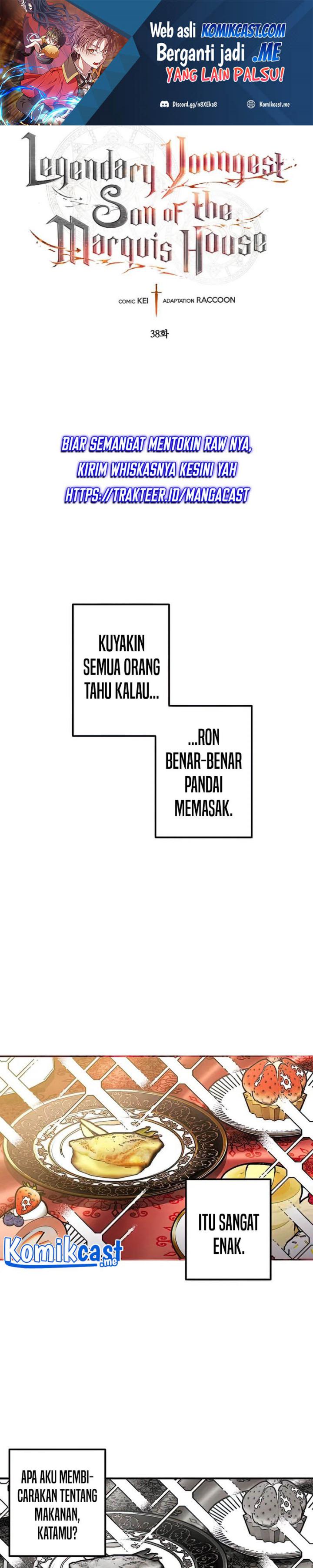 Legendary Youngest Son Of The Marquis House Chapter 38 Halaman 2
