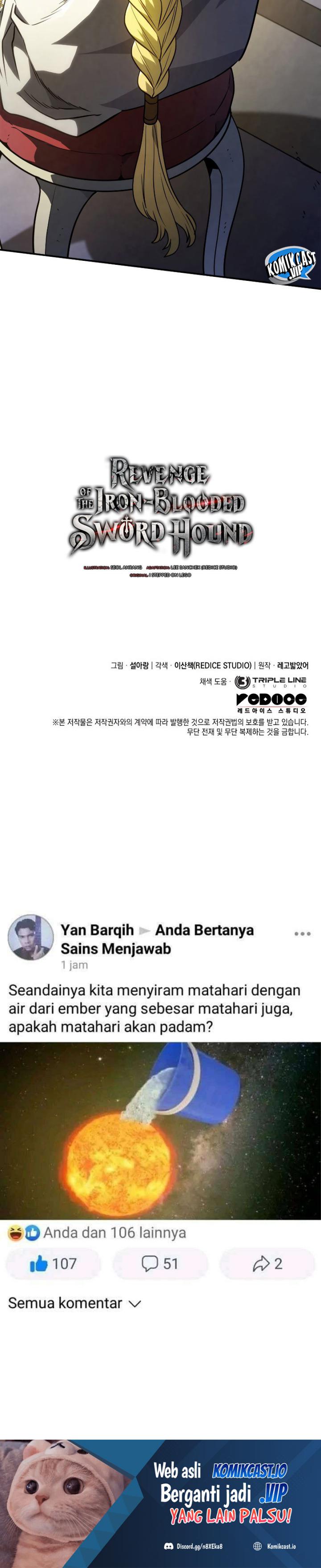 Revenge Of The Iron Blooded Sword Hound Chapter 45 Halaman 54