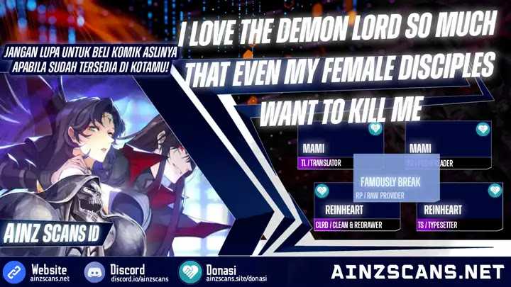 I Love The Demon Lord So Much That Even My Female Disciples Want To Kill Me Chapter 49 Halaman 1
