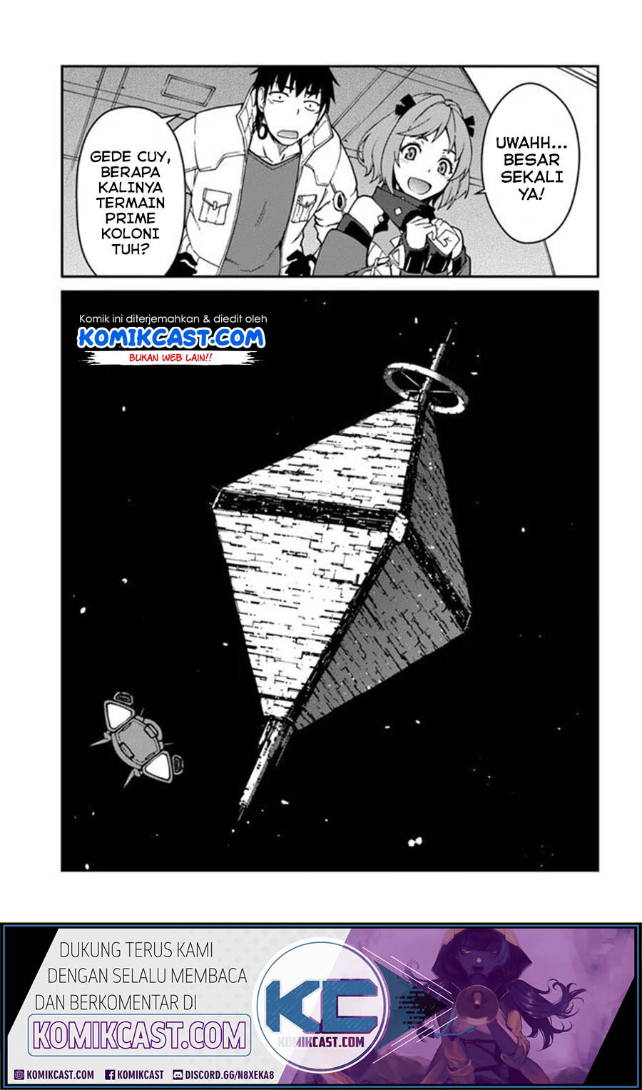 Mezametara Saikyou Soubi To Uchuusen Mochi Datta No De Chapter 11.2 Halaman 1