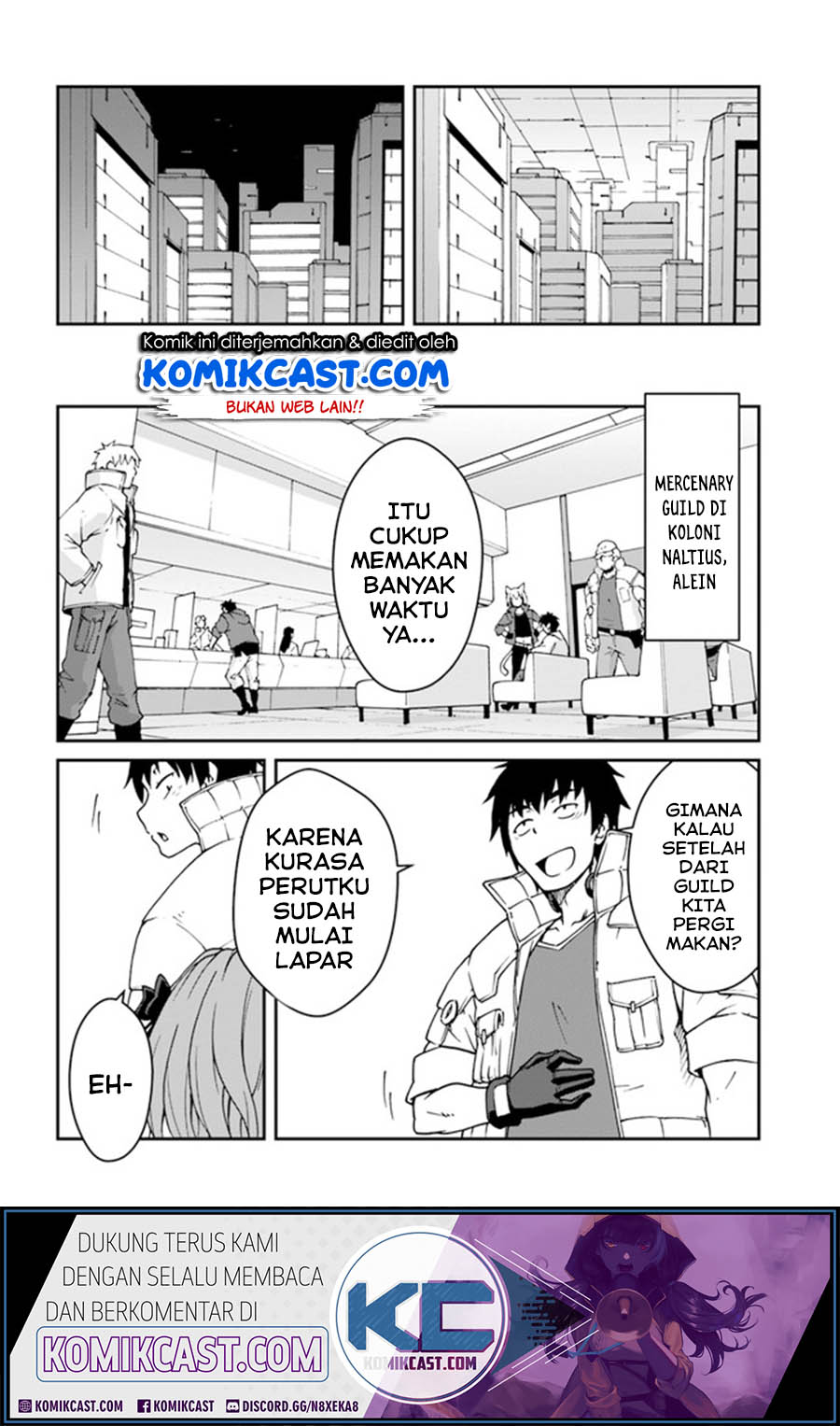 Mezametara Saikyou Soubi To Uchuusen Mochi Datta No De Chapter 12.2 Halaman 1