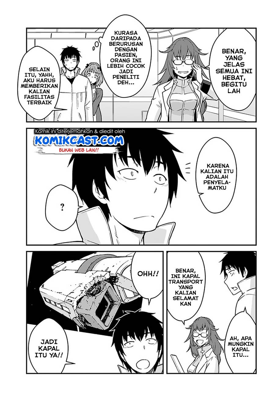 Mezametara Saikyou Soubi To Uchuusen Mochi Datta No De Chapter 13.1 Halaman 8