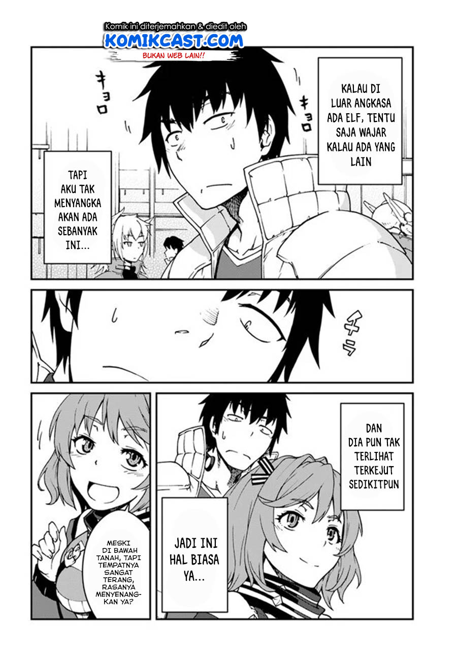 Mezametara Saikyou Soubi To Uchuusen Mochi Datta No De Chapter 12.1 Halaman 14