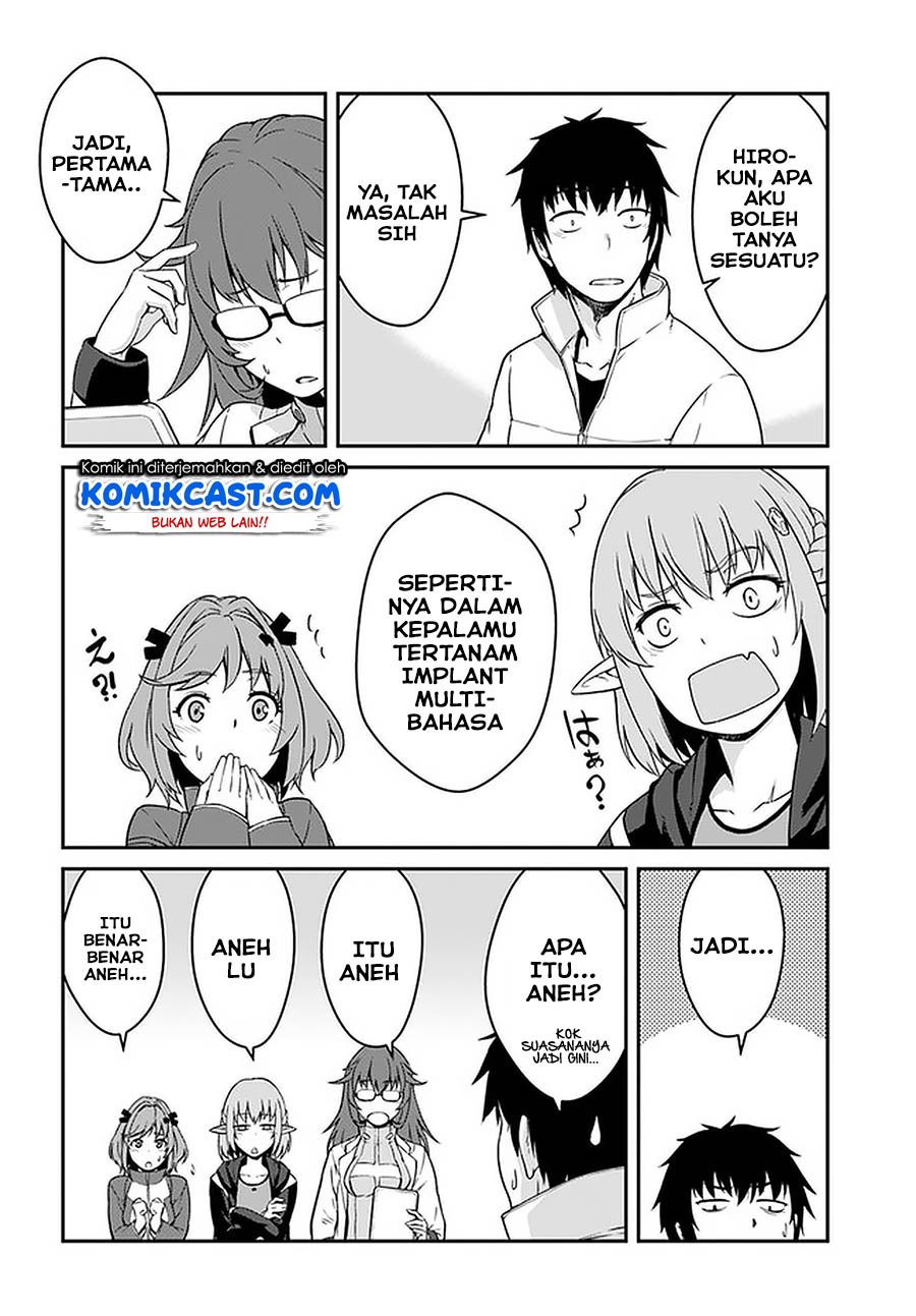 Mezametara Saikyou Soubi To Uchuusen Mochi Datta No De Chapter 13.1 Halaman 14